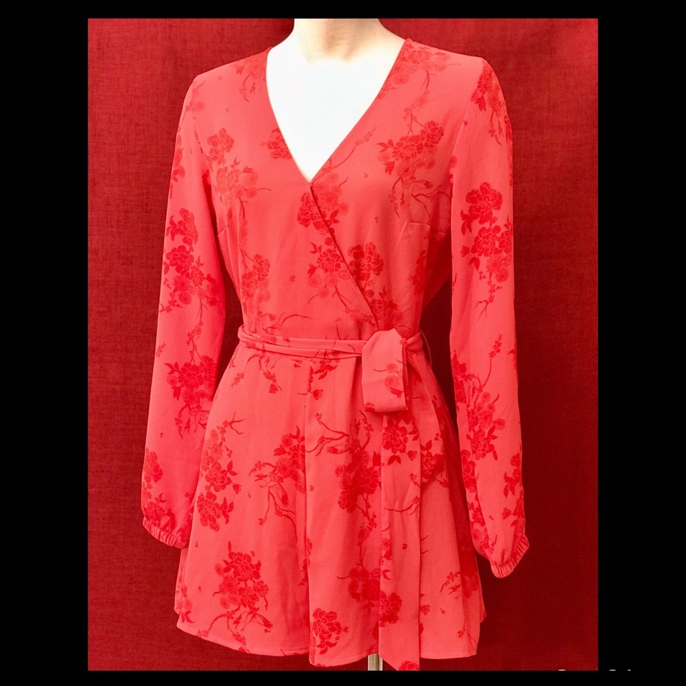 H&M DIVIDED Pink Romper Size 6